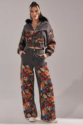 TRY ME FLORAL DENIM