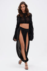 COOL WITH ME JOGGER WITH FRONT SLITS