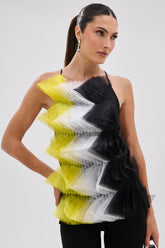 PIPPA MESH BLOUSE