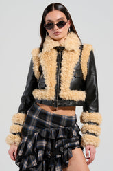 YURI SHERPA MOTO JACKET