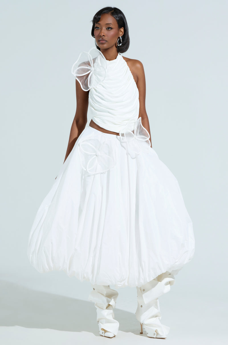 THE BEST MAXI BUBBLE SKIRT