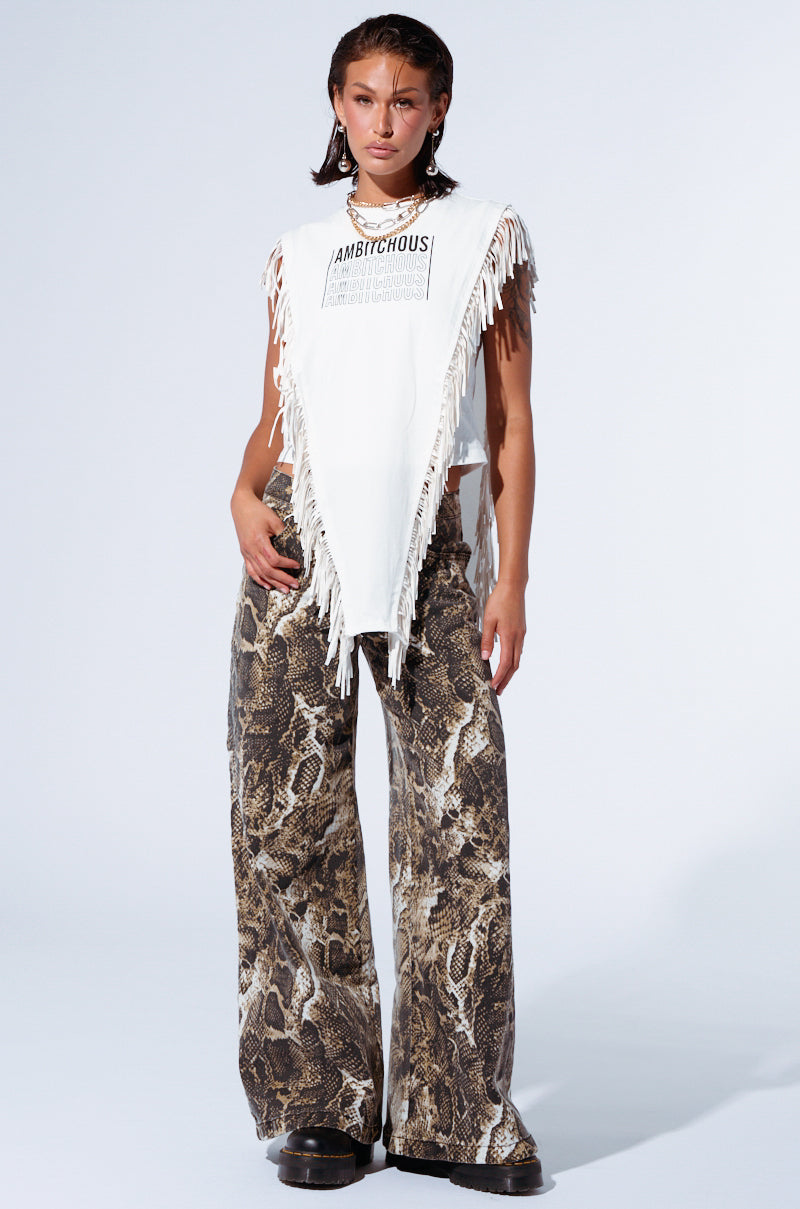 RUN AWAY SNAKE PANT