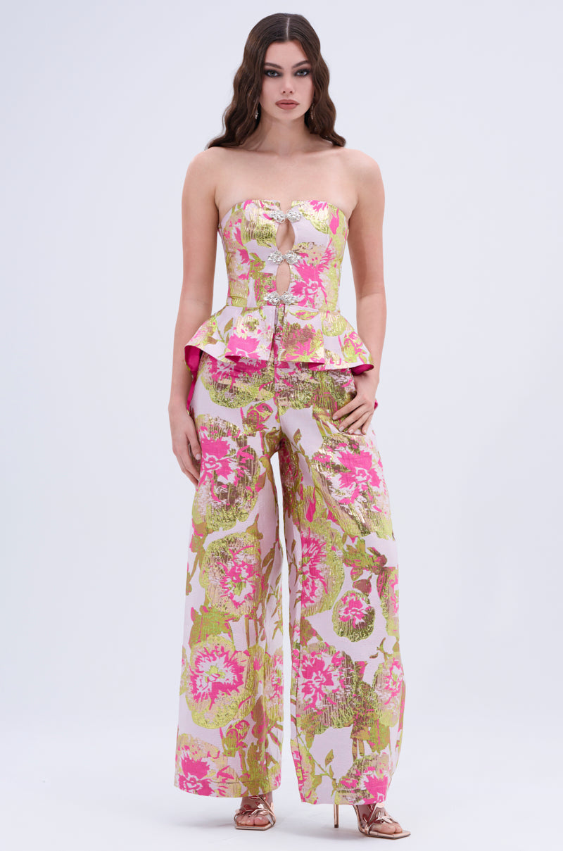 LOVELY FLORAL CORSET