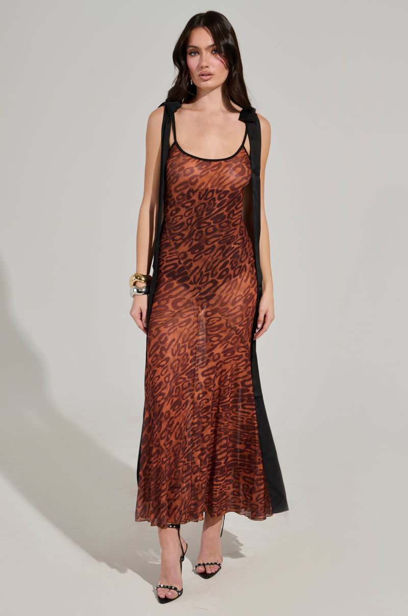 ALL ABOUT ME MESH MAXI DRESS