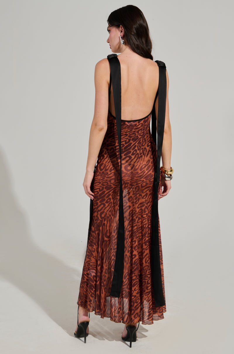 ALL ABOUT ME MESH MAXI DRESS