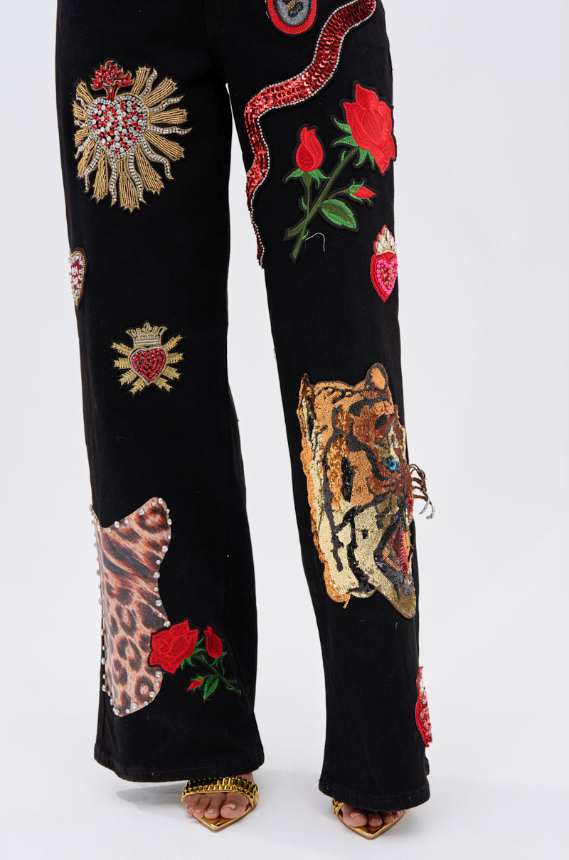 FIERCE DENIM PANT