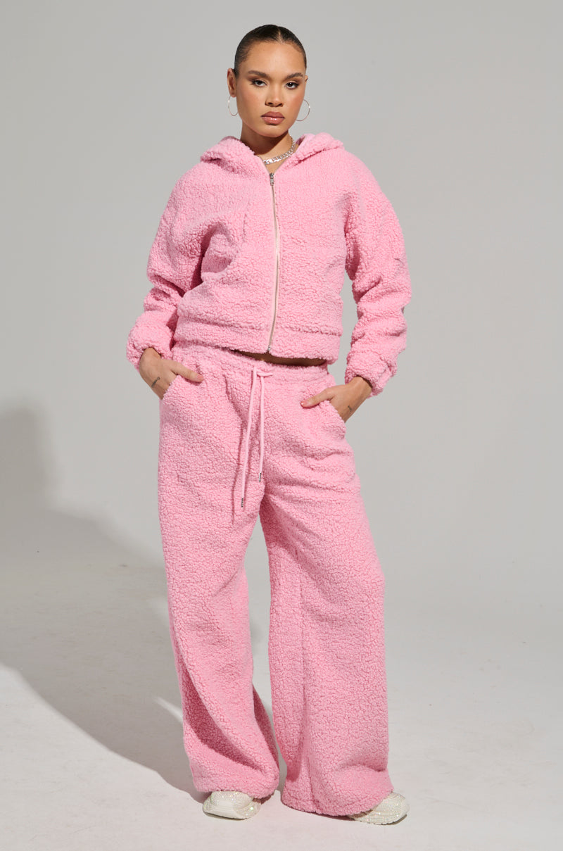 SOUR CANDY SHERPA JOGGER