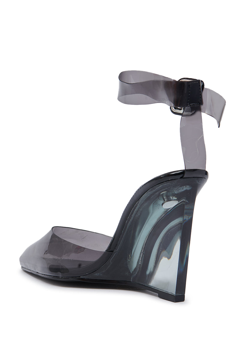 AZALEA WANG MARCO SMOKE PVC PUMP
