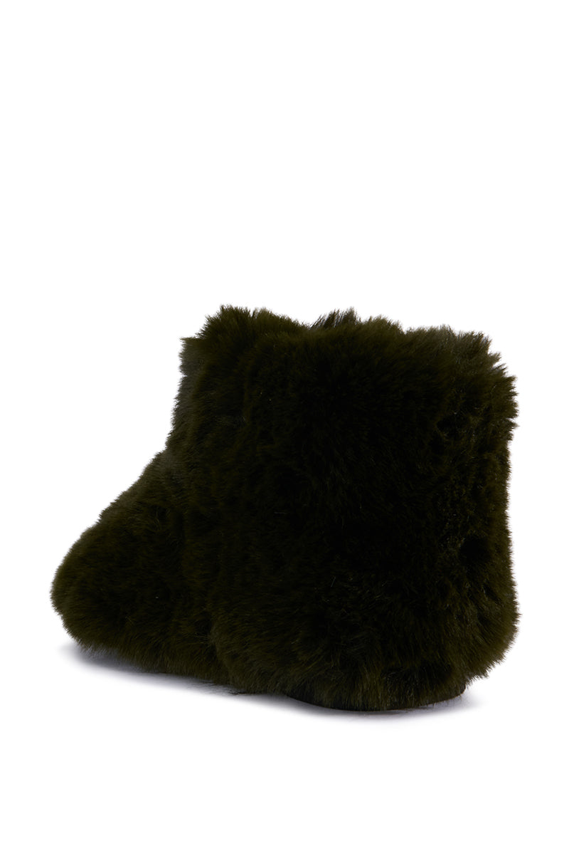 AZALEA WANG TRISH OLIVE BOOTIE