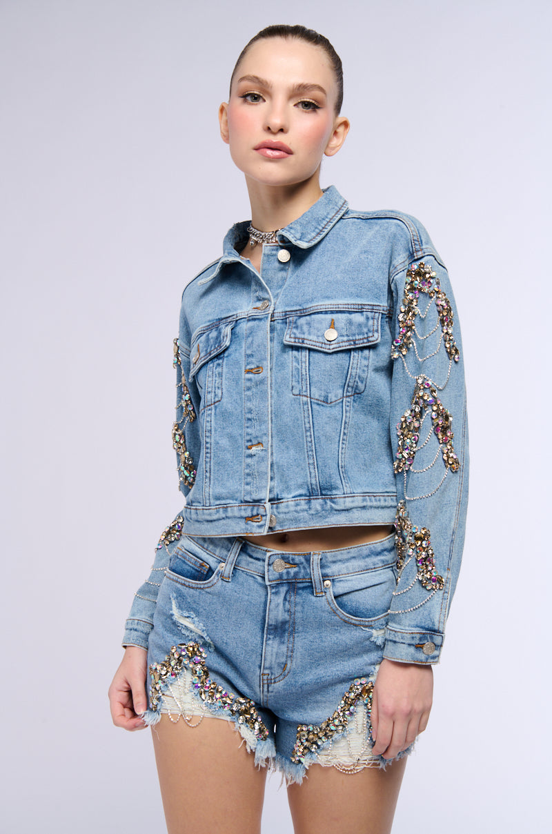 SEXY DENIM DENIM SHORT