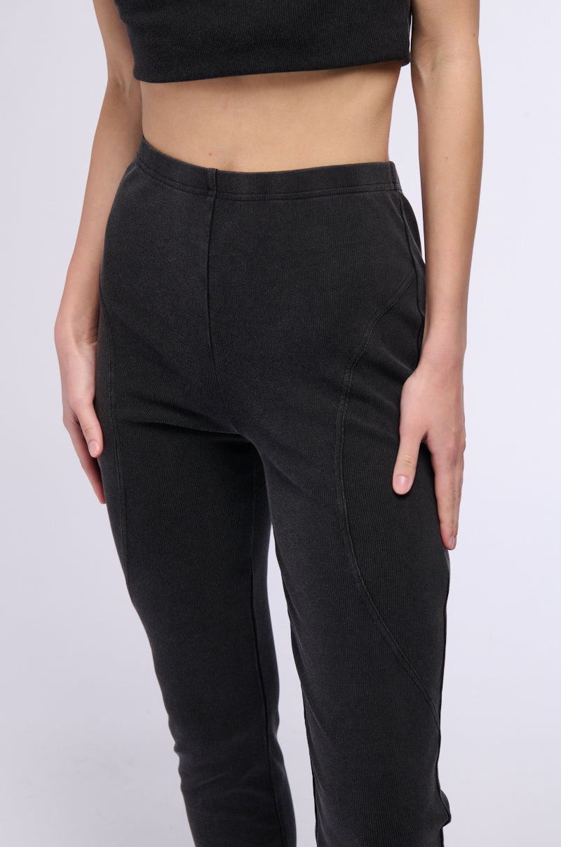 LETS GET TO WORK MINERAL WASH LEGGING