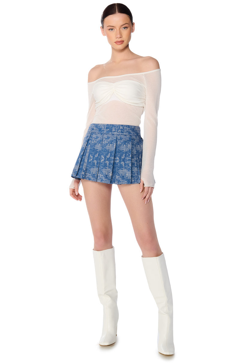 YOURS TRULY MINI SKORT
